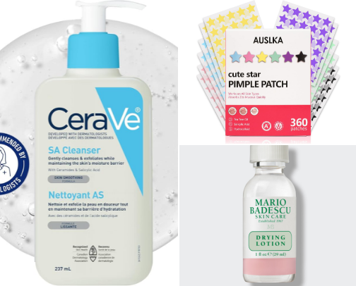 My Oily & Acne Prone Skin Care Routine cover photo collage