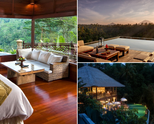 Top Luxury Villas in Ubud, Bali with Private Pools cover photo collage