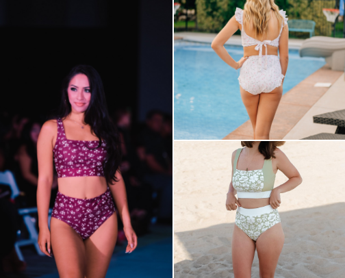 Modest Swimwear cover photo collage