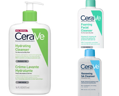 the best of CeraVe cover photo collage