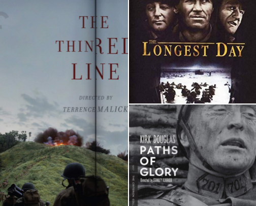 War movies worth watching cover photo collage