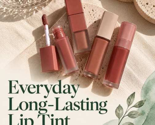 Long-Lasting Everyday Lip Tints cover photo collage