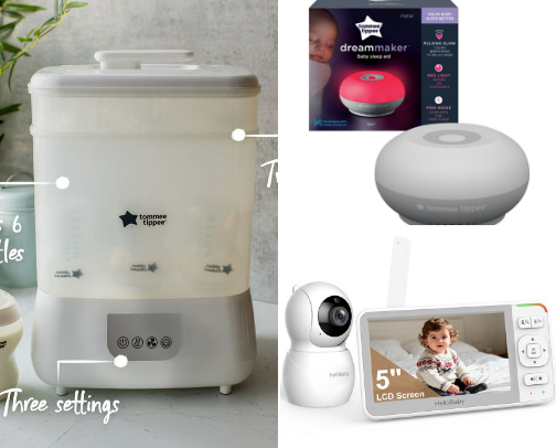 Mom favorites I would recommend to everyone👶🌸 cover photo collage