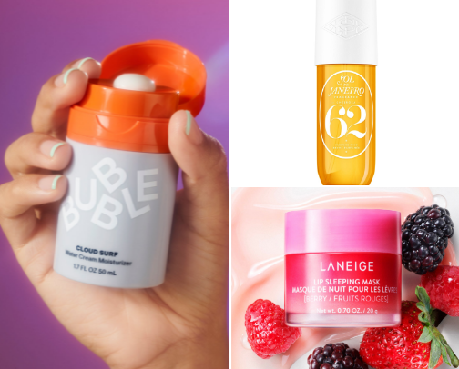 Essential Beauty Finds cover photo collage