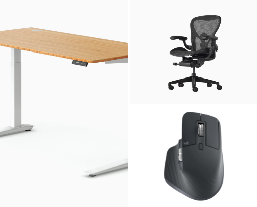 The Deep Work Desk Setup: Gear for Peak Productivity cover photo collage