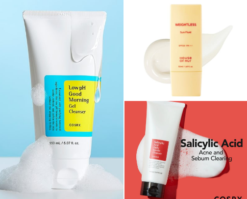Korean Beauty Faves for Sensitive Skin cover photo collage