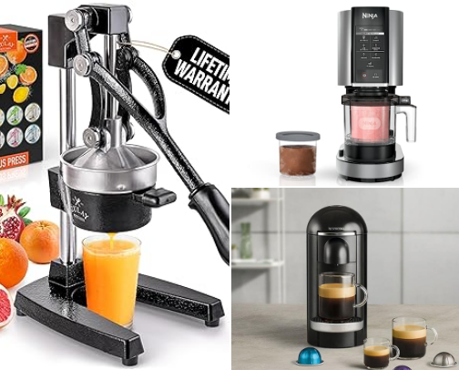 kitchen appliances cover photo collage