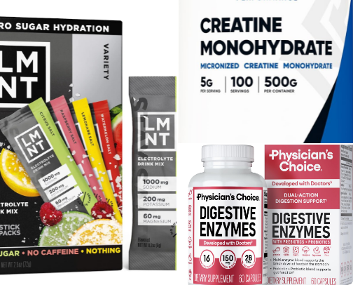 My Supplement Stack cover photo collage