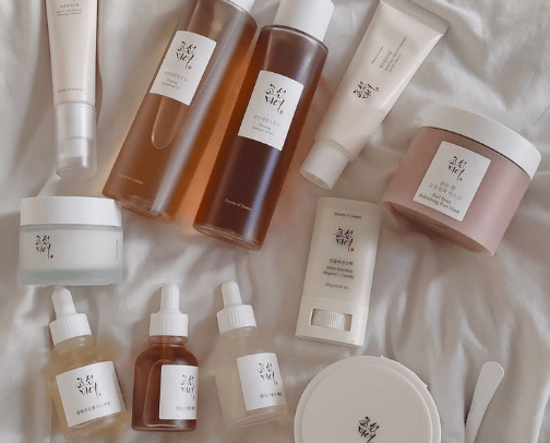 Skincare cover photo collage