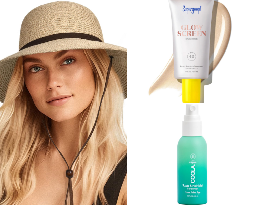 Sun essentials cover photo collage