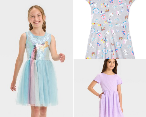 My Daughter's favorite Dresses 👗💜 cover photo collage