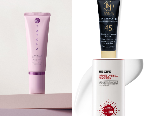 SPF for Face cover photo collage