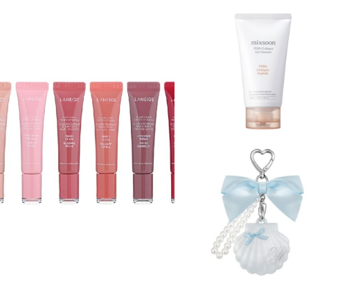 Beauty products from Yesstyle mystery box unboxing cover photo collage