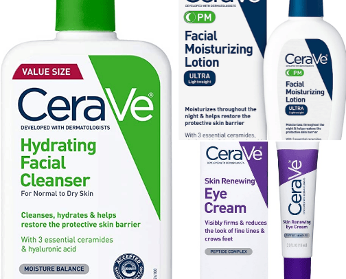 Skincare Saves for over 50 cover photo collage