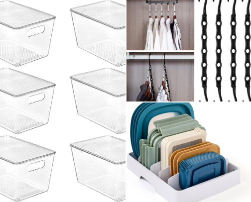 🏠 The Organized Family: Highly-Rated Amazon Home Hacks cover photo collage