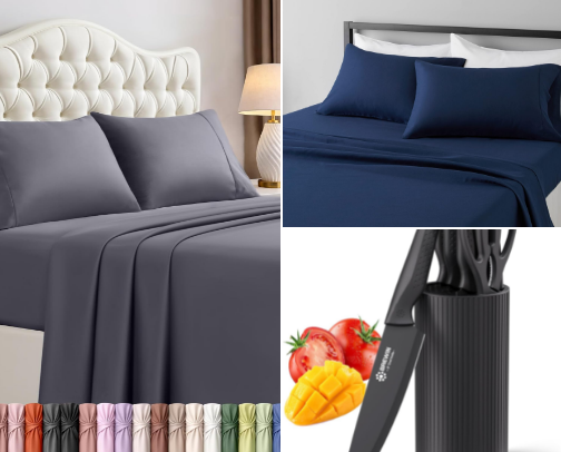 Everyday home essentials cover photo collage