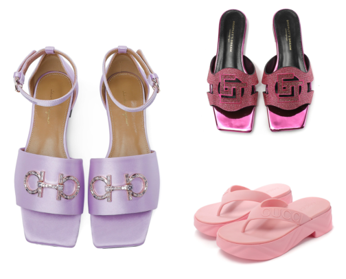 The Sandals That Make Me Smile Just Looking at Them — My Favorites for Sunlit Days & Beautiful Getaways cover photo collage