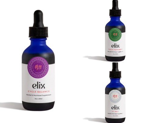 Elix Healing's Must Have cover photo collage