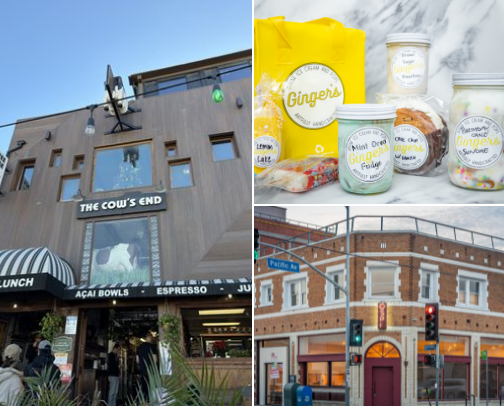 Los Angeles hot spots for coffee, good food, fun bars, and everything in between! cover photo collage