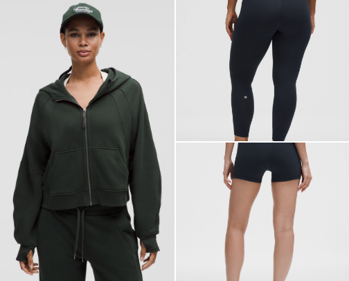 lululemon cover photo collage