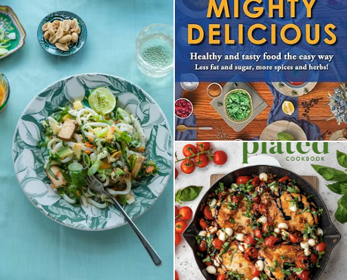 Magnificent Cookbooks With Amazing Recipes cover photo collage
