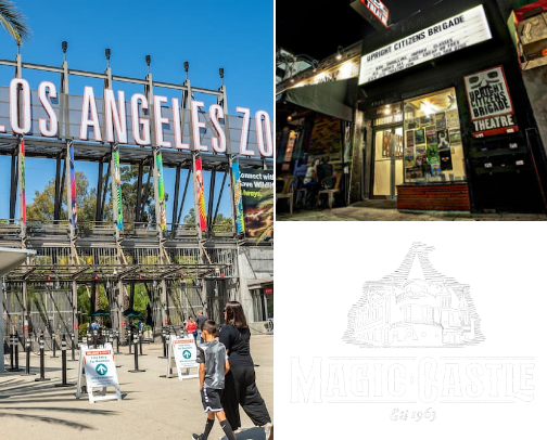 LA tourist recommendations cover photo collage