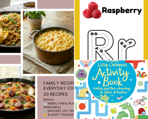 Digital Products that I have purchased bravely and I loved it! cover photo collage
