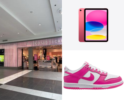 Pink girl essentials🎀💕 cover photo collage