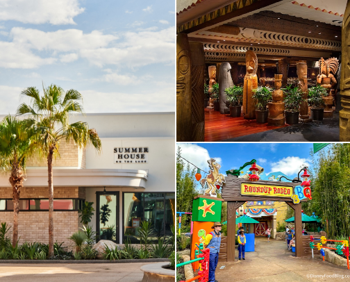 My favorite Disney World restaurants cover photo collage