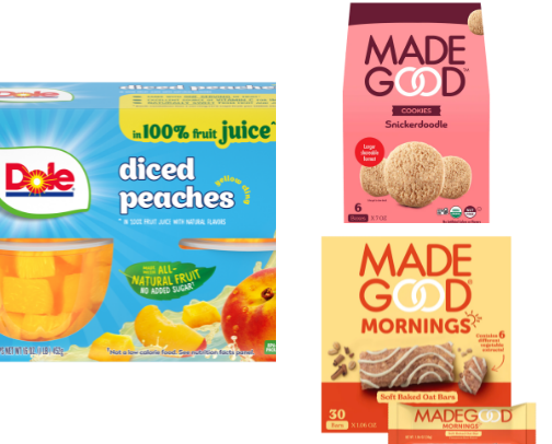 Moms favorite snacks cover photo collage