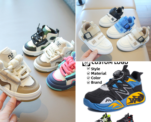 🧒 Kids’ Shoes & Sneakers cover photo collage