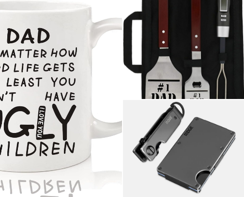 Gifts for Dad the Kids Love Giving cover photo collage