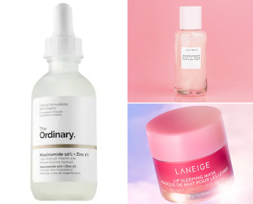 Skincare cover photo collage