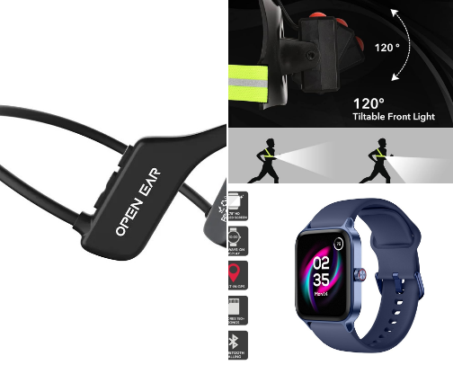 Tools for runner cover photo collage