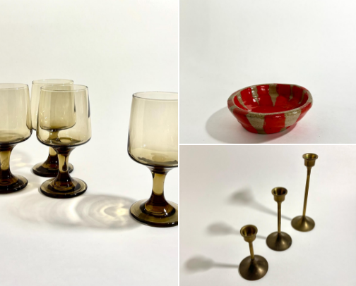 Our Curated Vintage & Secondhand Home Finds for Collected, Intentional Spaces cover photo collage