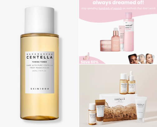 My favorite beauty recs cover photo collage