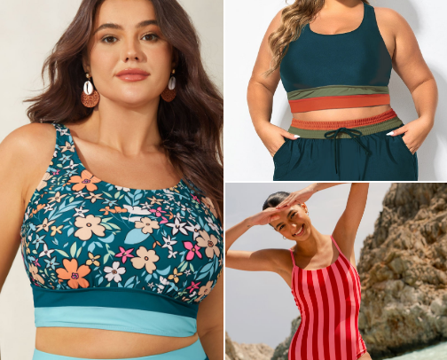 Modest Swimwear cover photo collage