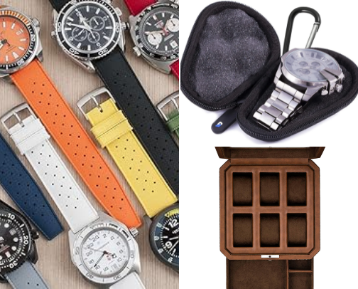 Watch Accessories cover photo collage