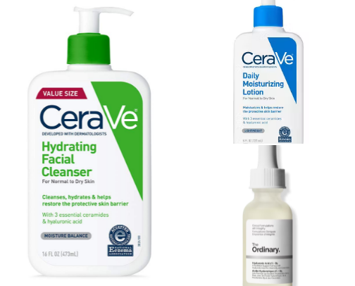 Skincare For Normal To Dry Skin cover photo collage