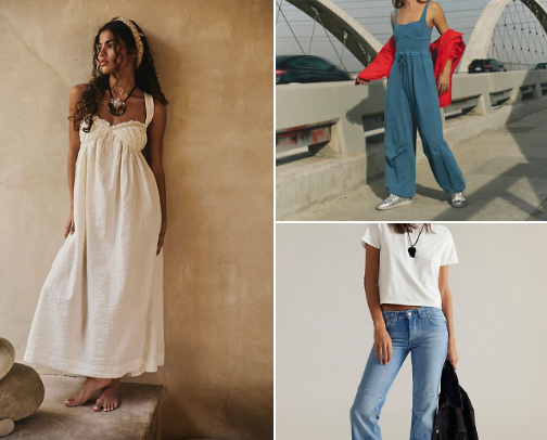 Free People Summer Sale! 25%off sale price cover photo collage