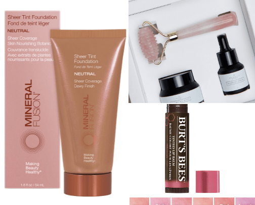 Non toxic beauty products cover photo collage