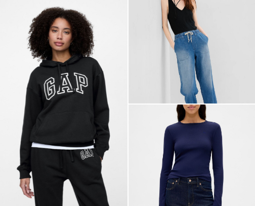 Comfy basics - must haves cover photo collage