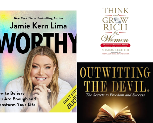 Become your Best Self: Top Personal Development Books for Women cover photo collage