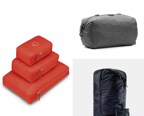 Travel Packing Helpers: Clothes, Shoes & Laundry in Their Place cover photo collage