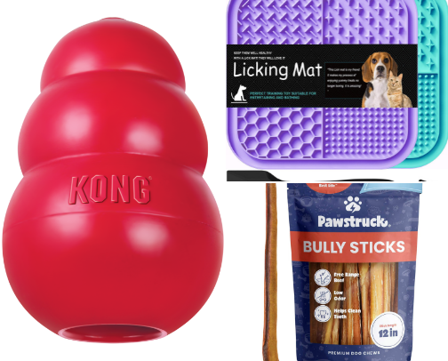 Best dog treats for a teething pup cover photo collage