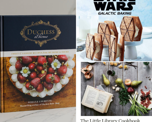 My Favourite Cookbooks cover photo collage