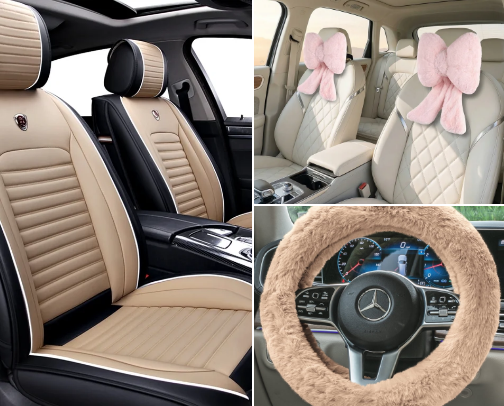 Cute Car Accessories | Decor cover photo collage