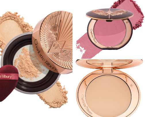 Charlotte Tilbury Make Up Looks Rich Make Your Life Shine cover photo collage