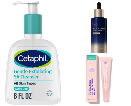 Favorite Skincare Products! cover photo collage