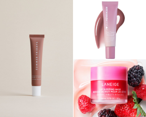 My go to lip products cover photo collage